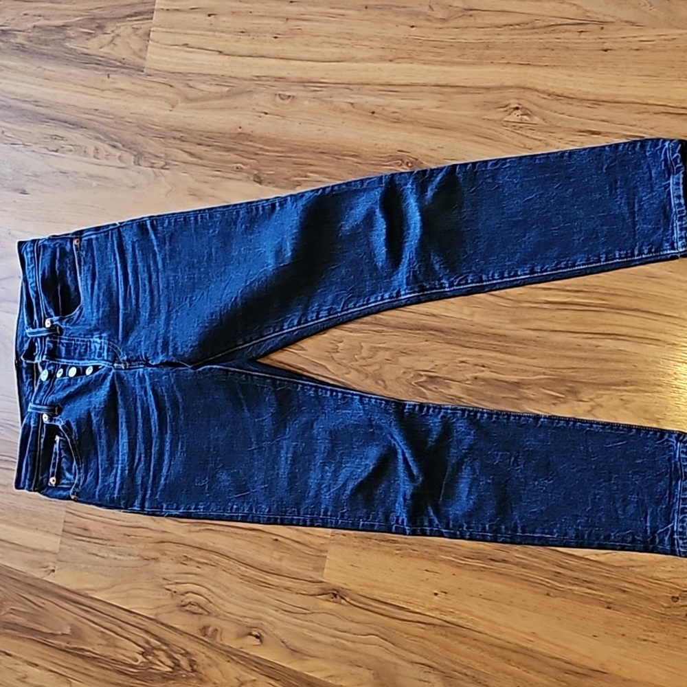 Levi's 501 Skinny - Dark Wash Denim